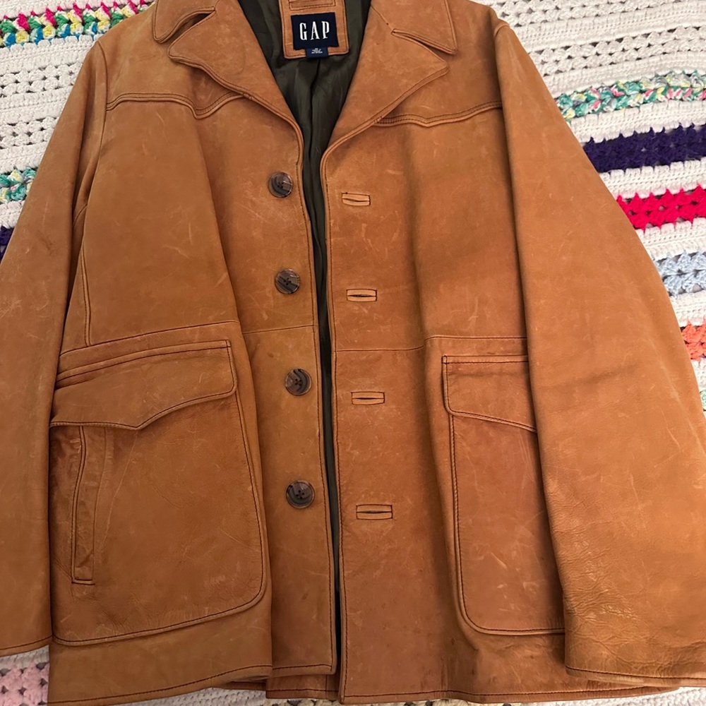 GAP vintage leather Jacket